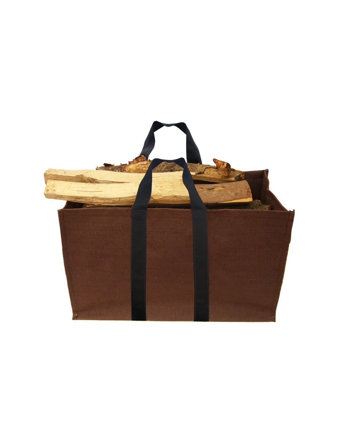 SAC A BUCHES QUALITE TRES RESISTANT EN TOILE 60x40x30cms EUR 13,00