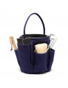Sac de Transport Materiel Jardin, Multi Poches Bleu 1