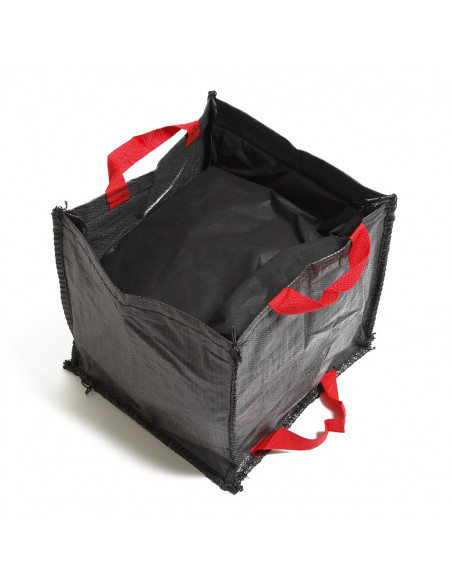 Sac à déchets verts tient parfaitement debout et ouvert même à vide