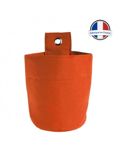 Pot de fleur en tissu H14 cm