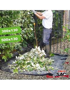 Bâche jardin ramassage et entretien jardinier