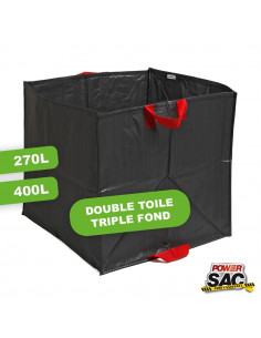 Sac à végétaux PRO 125L double fond