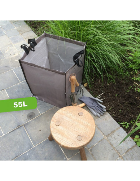  sac pour le jardinage, sac entretien et jardin 55l