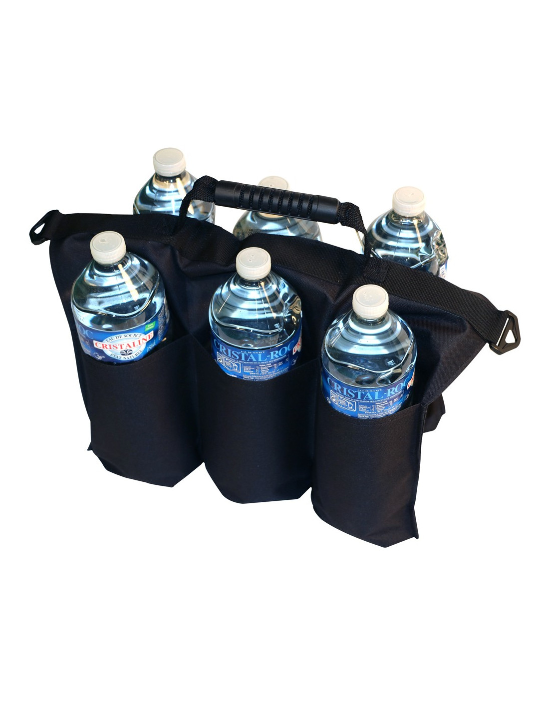 Sac bouteille sale plastique