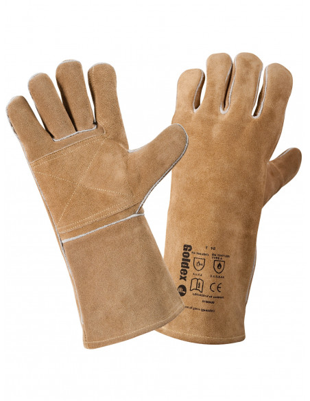 Gants de protection en cuir pour soudure Gants de protection en cuir pour soudure