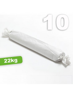 Sac de Lestage pas cher, blanc, usage agricole et ensilage bache silo22kg x10