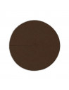 Paillage Feutre Marron Terre Rond 40 cm