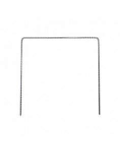 Lot de 12 agrafes biseautées 2