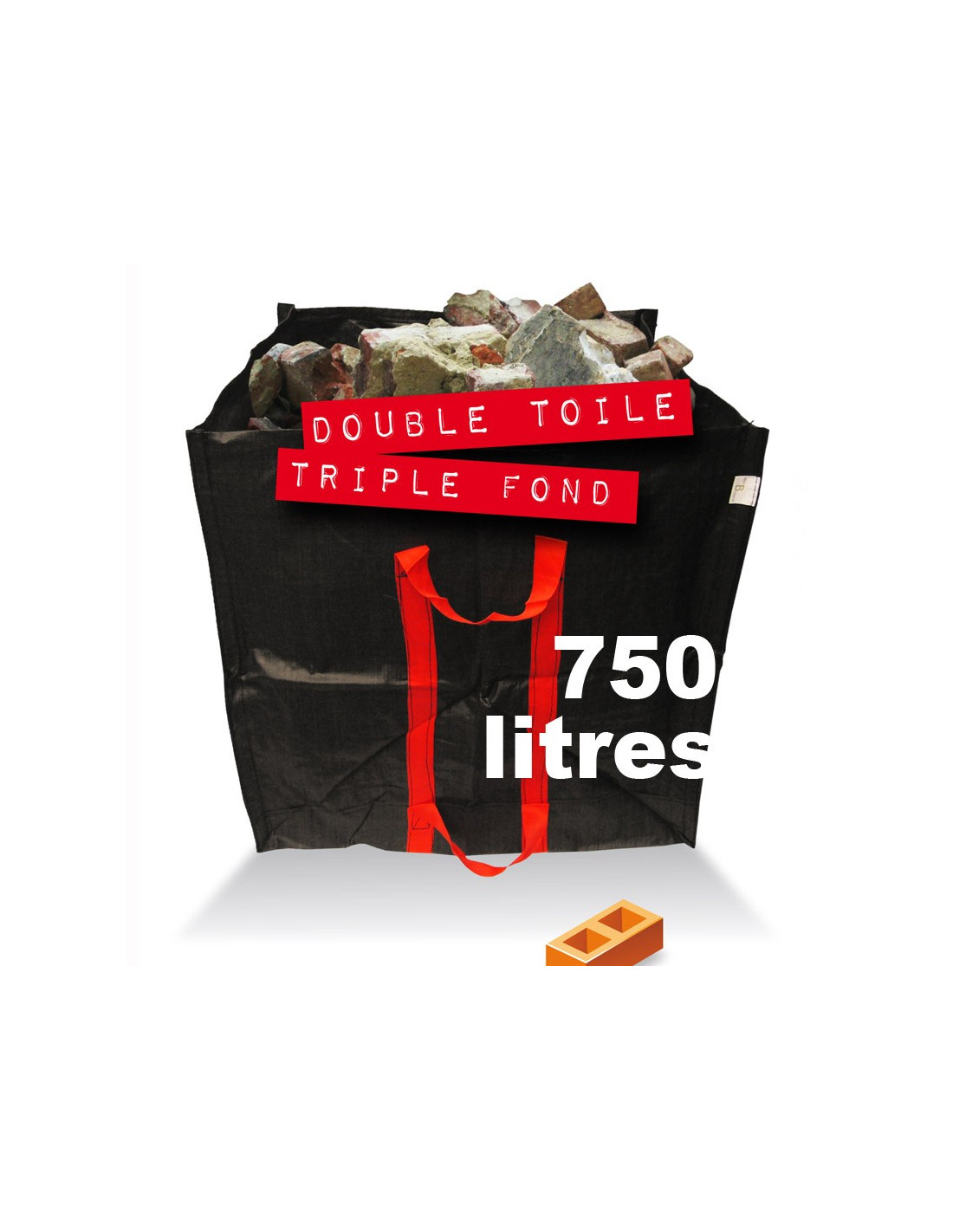 Power Sac à végétaux encombrants 750L sur