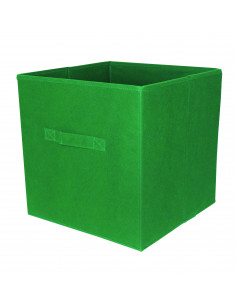 Cube de rangement Vert