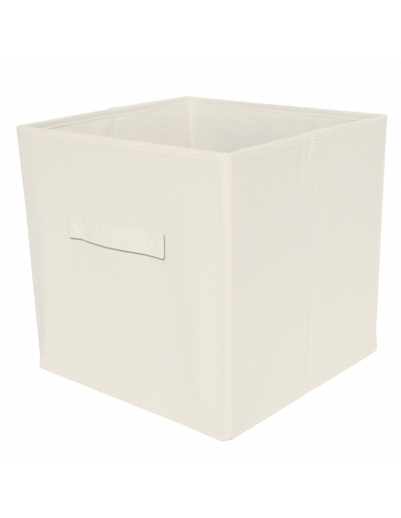 Cube de rangement - Blanc Coton