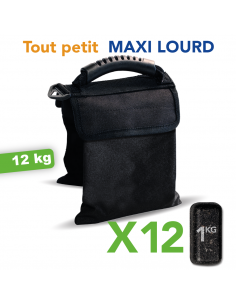 sac de lestage - 2 poches - 12 kg 2