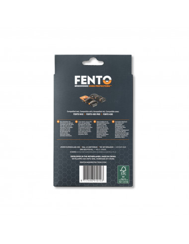 4 Elastiques Velcro Fento Max